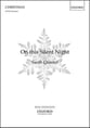 On This Silent Night SATB choral sheet music cover